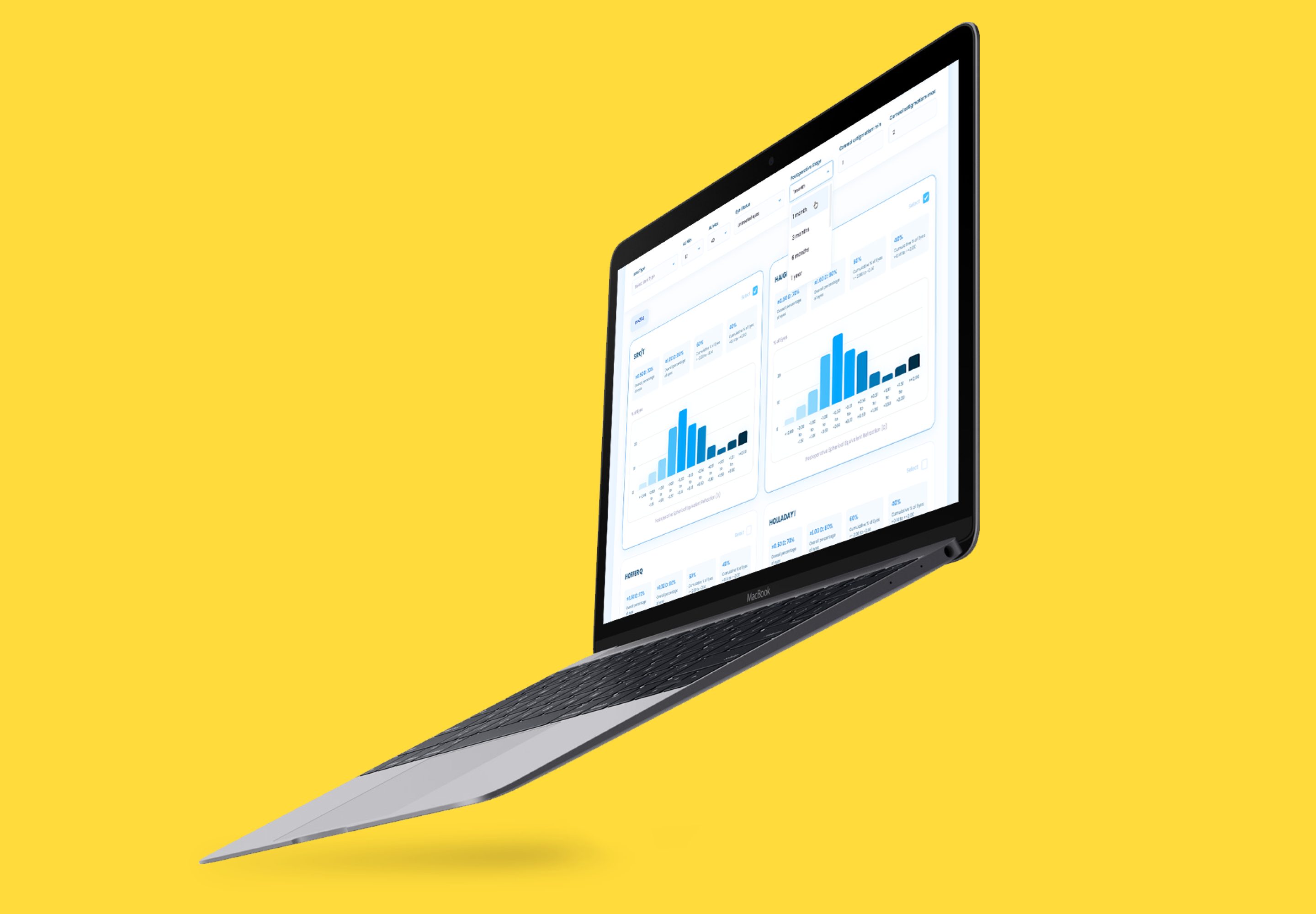 Web App for Eye Surgeons solution