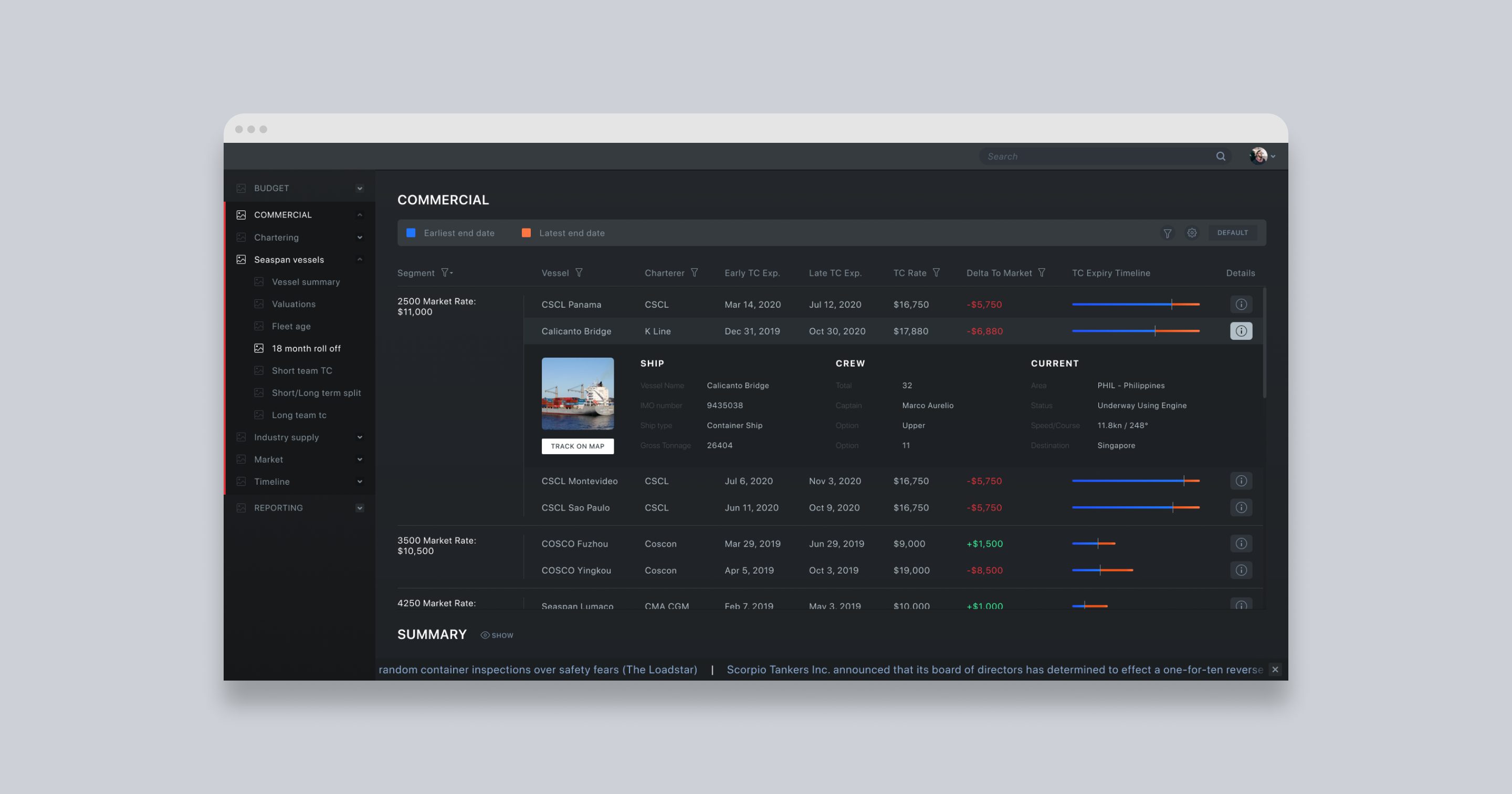 Maritime Fleet Management ERP 3