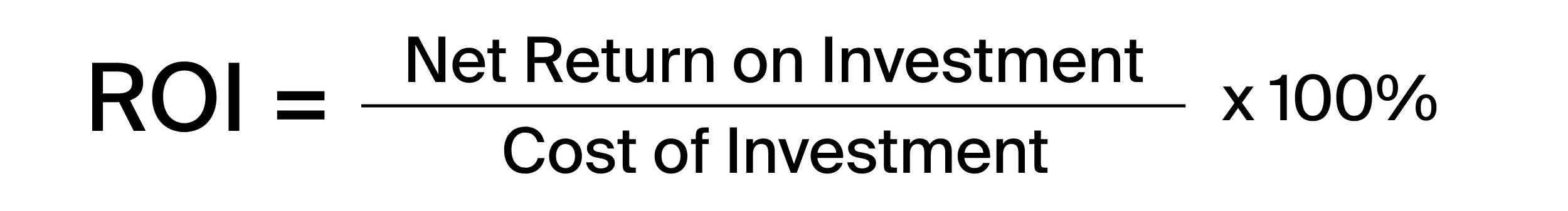 how to write a business plan for an app - ROI chart