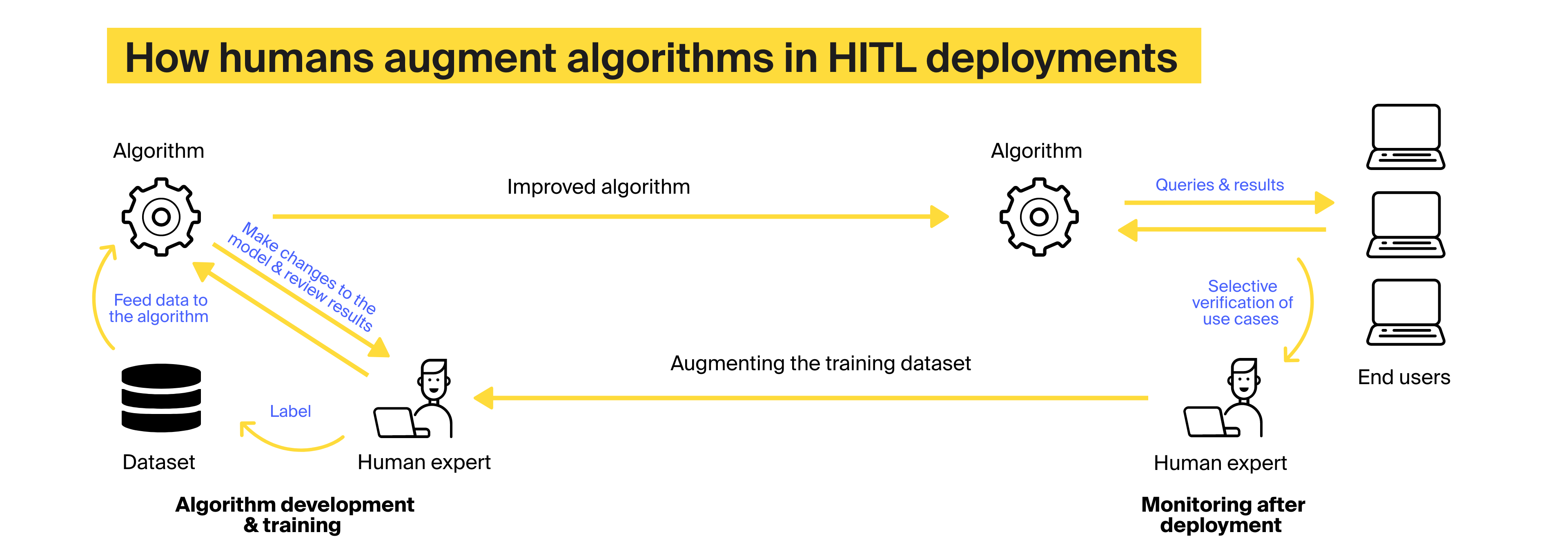 How human in the loop machine learning works