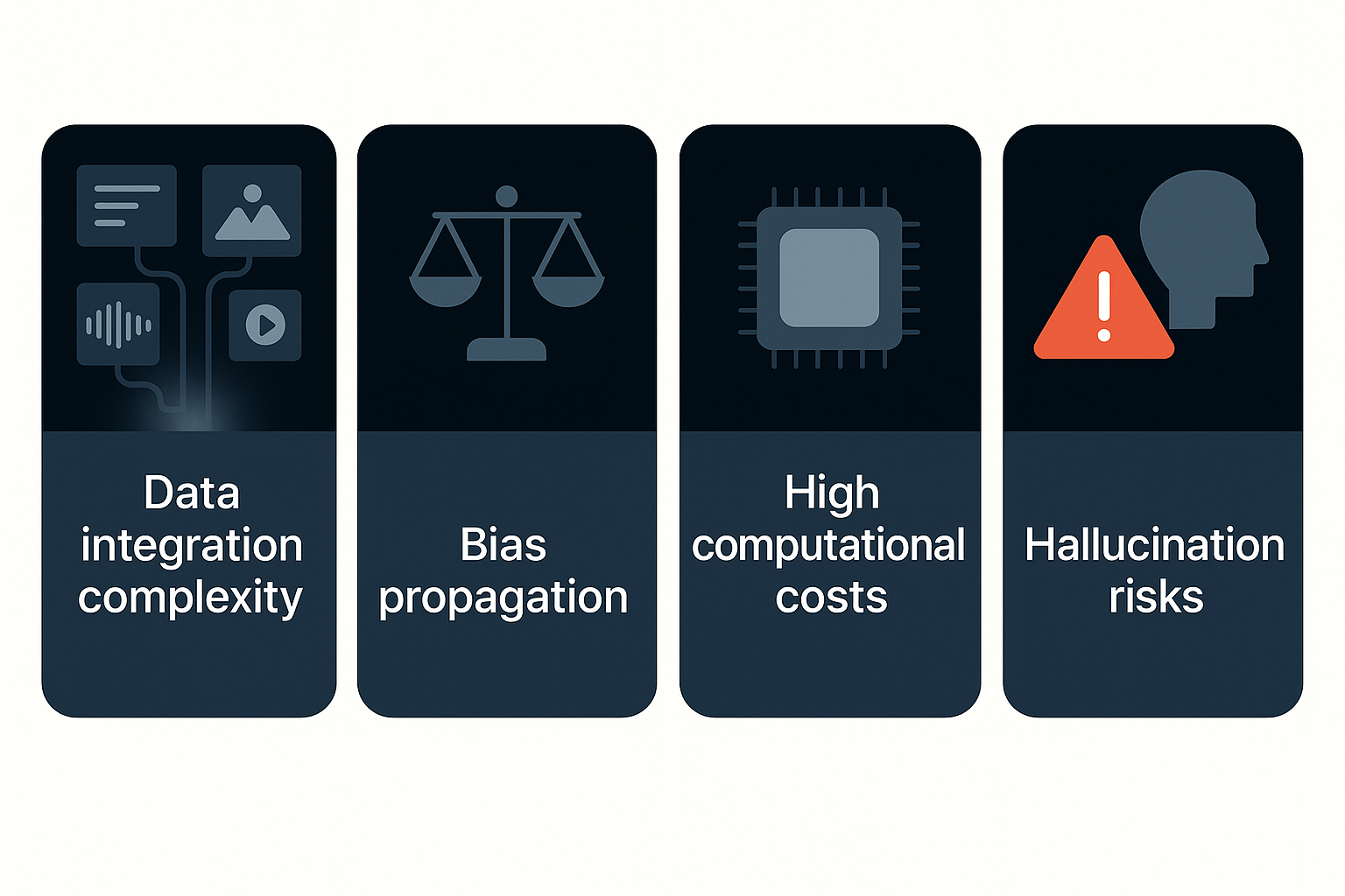 Multimodal AI challenges